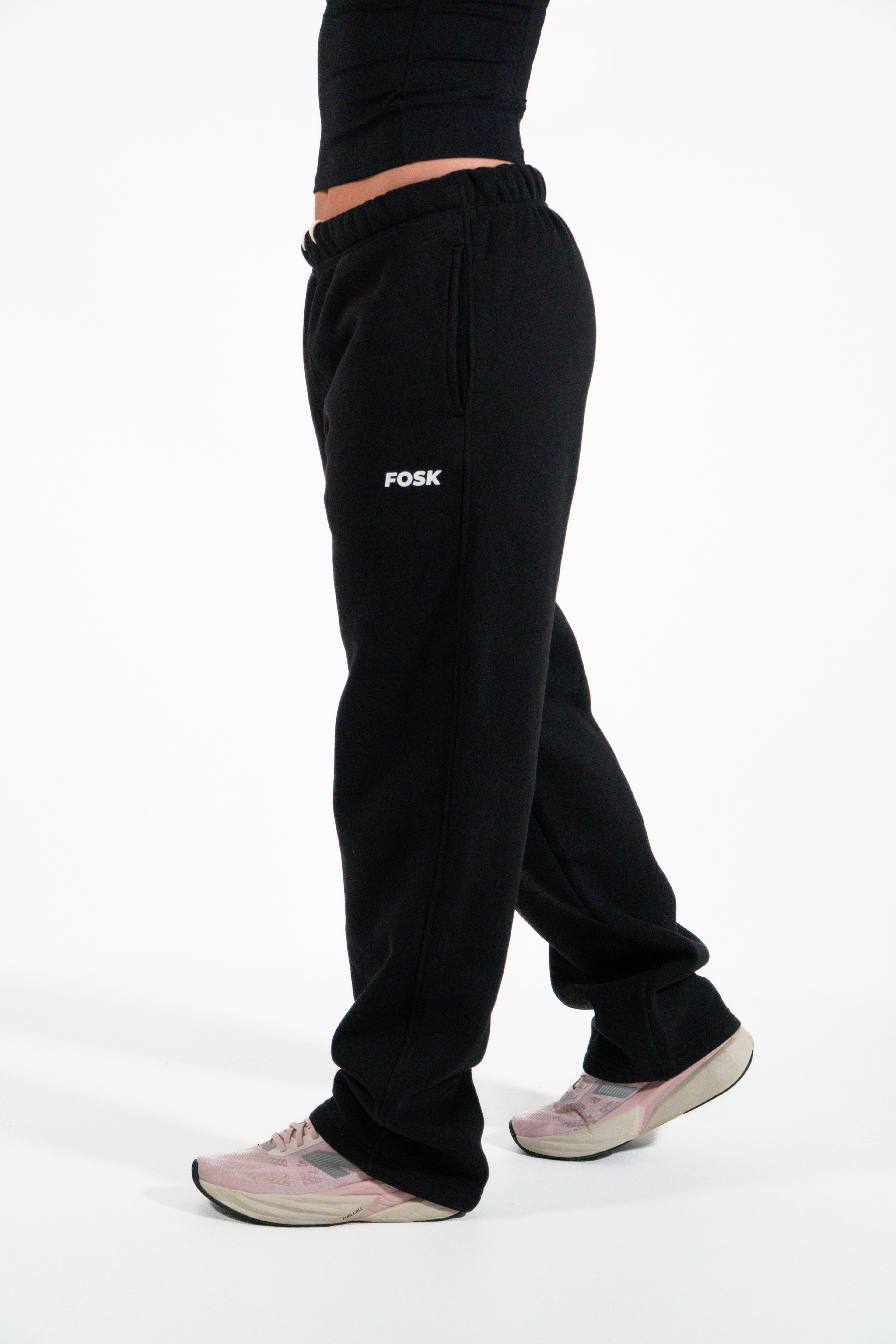 FOSK COZY JOGGER BLACK