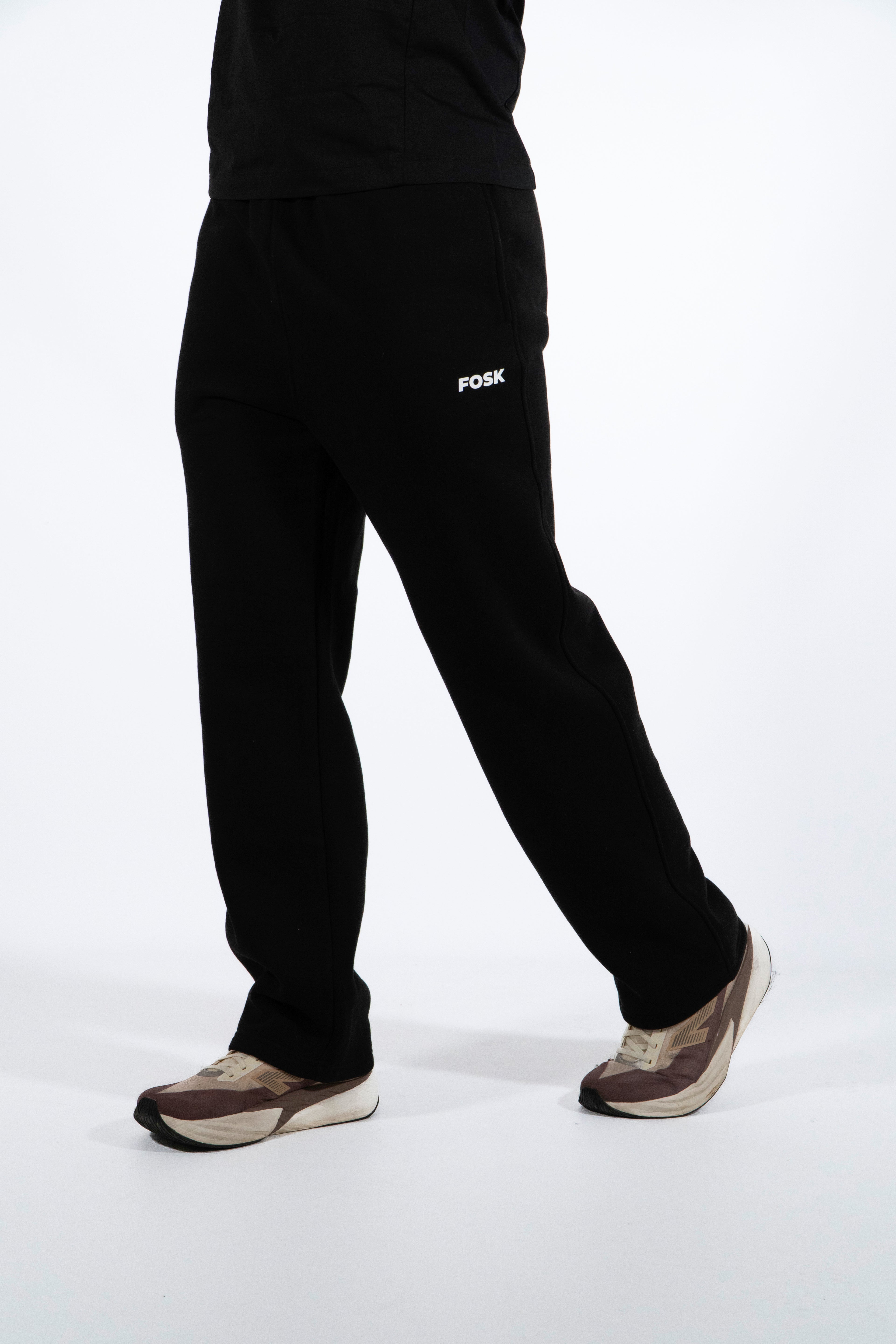 FOSK COZY JOGGER BLACK