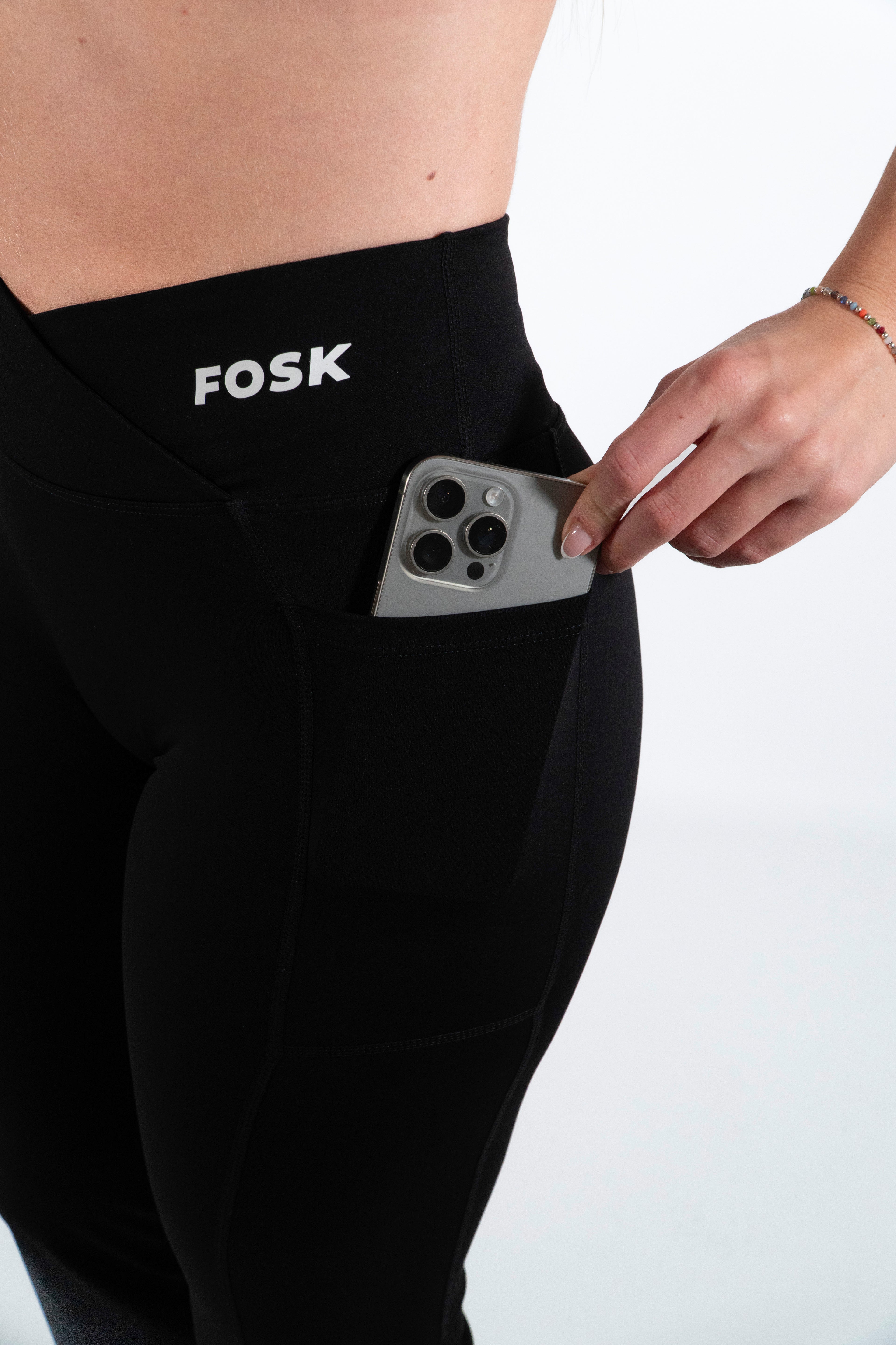 Lace Up Leggins BLACK