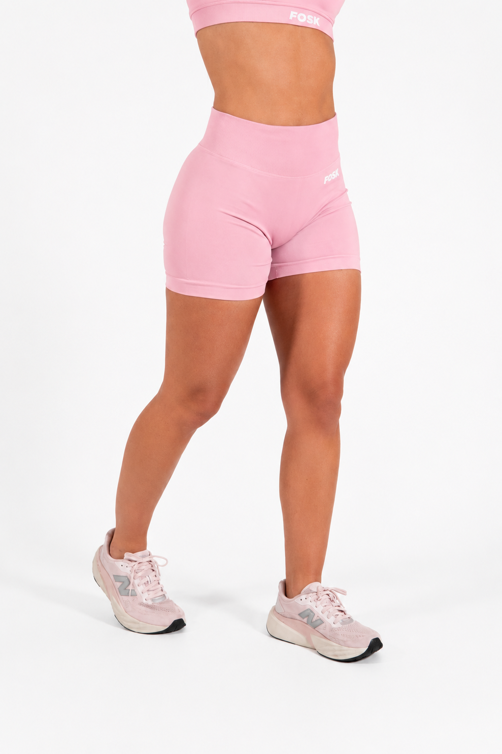Short Leggins - BABY PINK