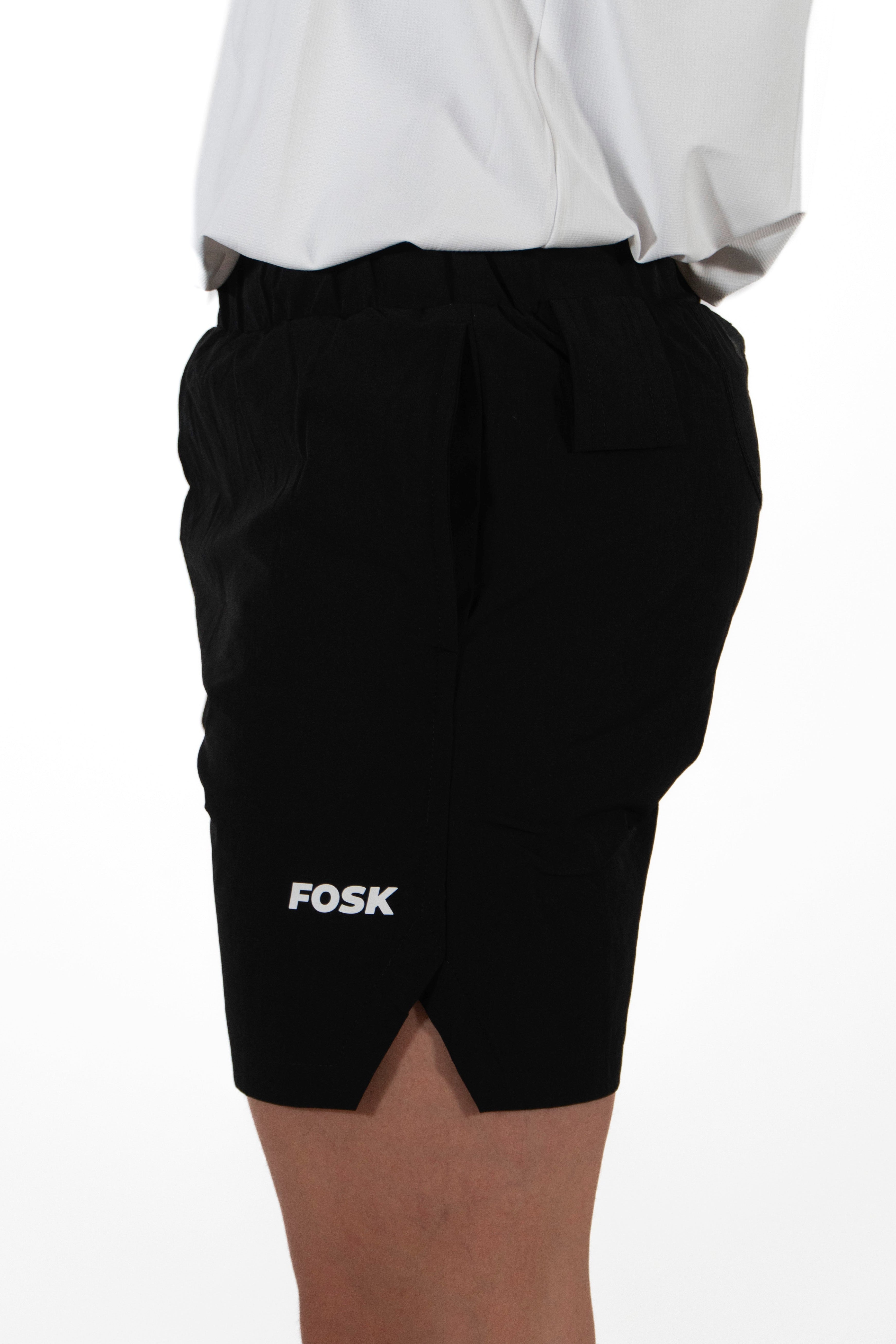 Fitted Shorts - BLACK