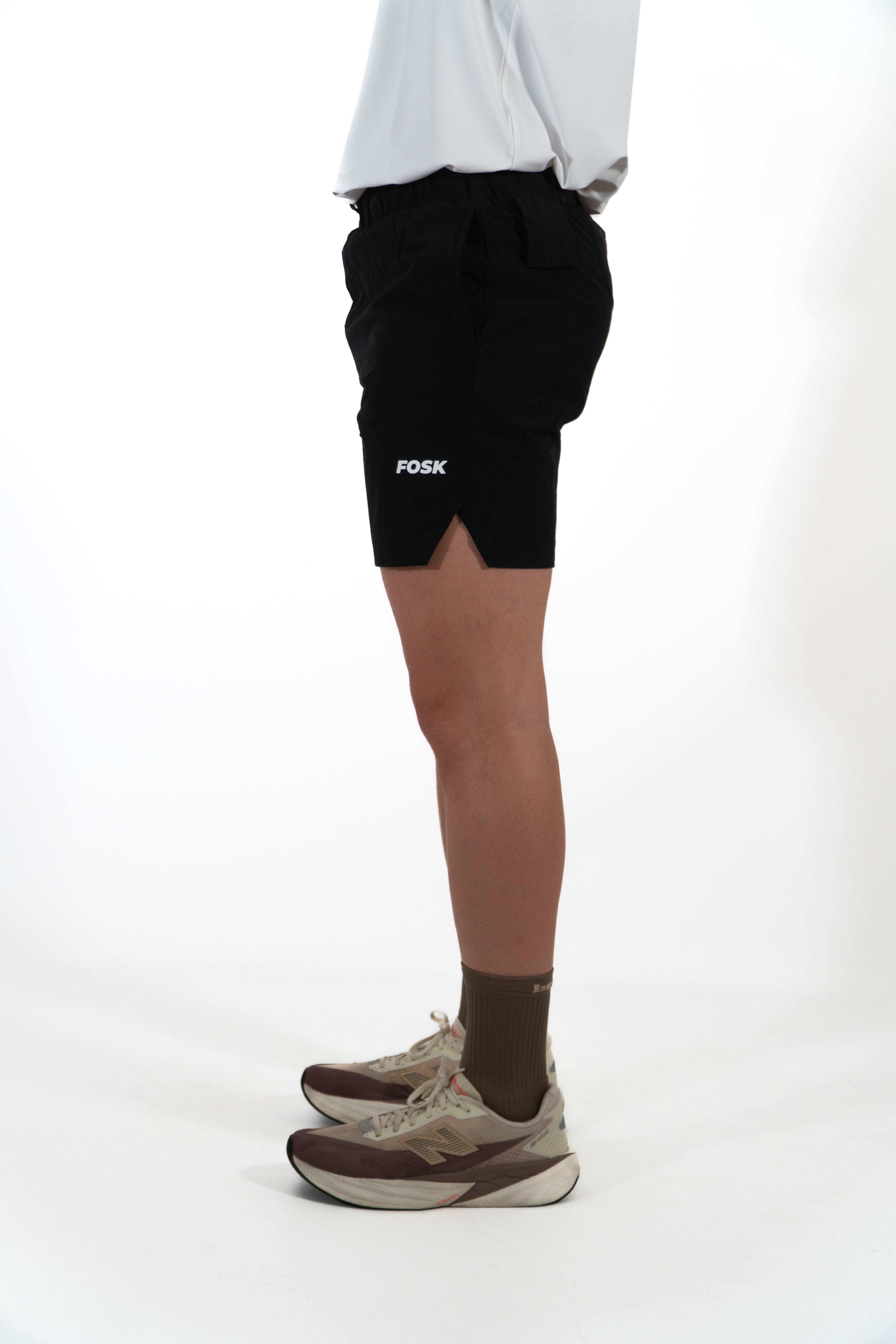 Fitted Shorts - BLACK
