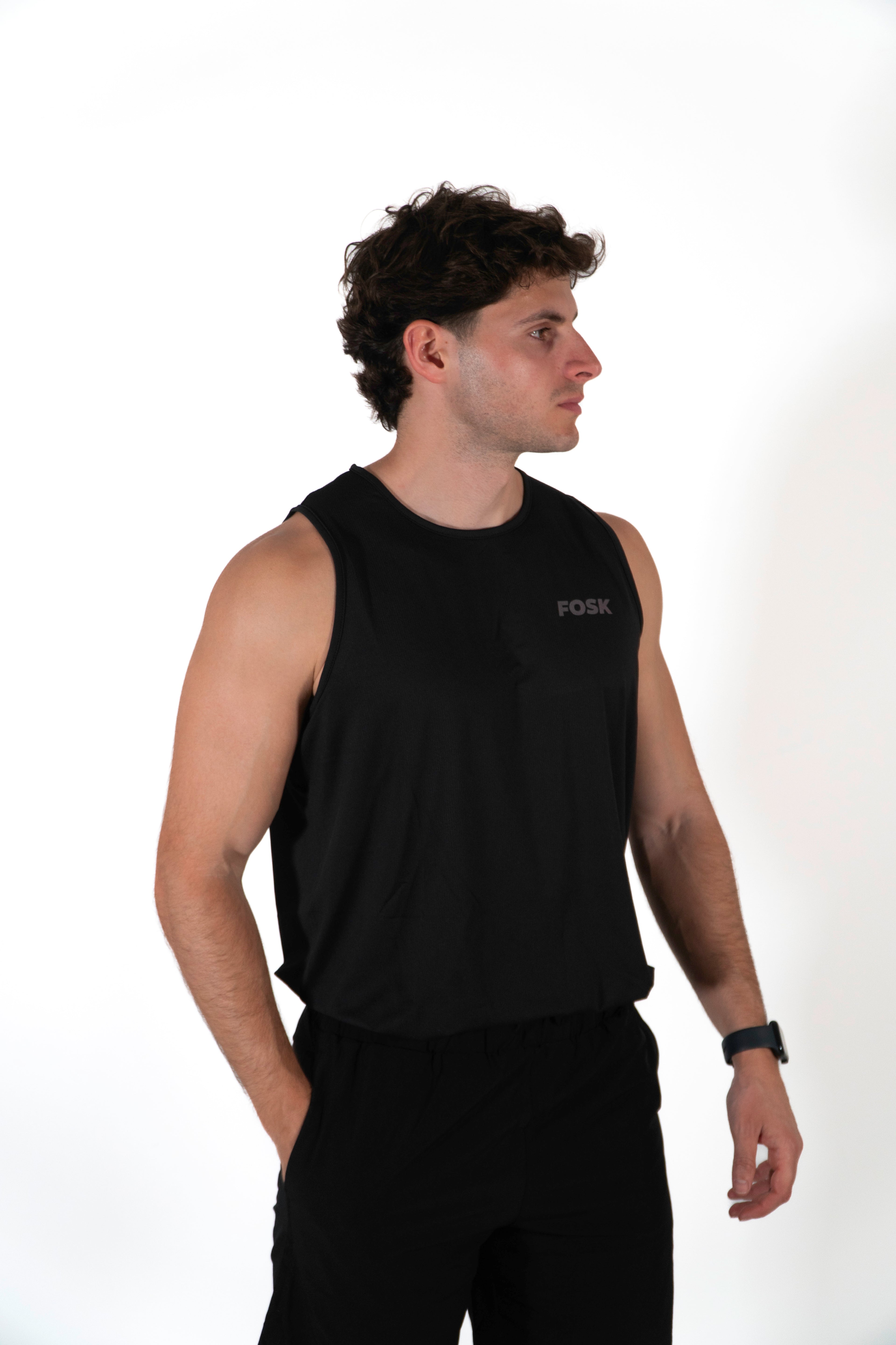 Enhance Tank  - BLACK