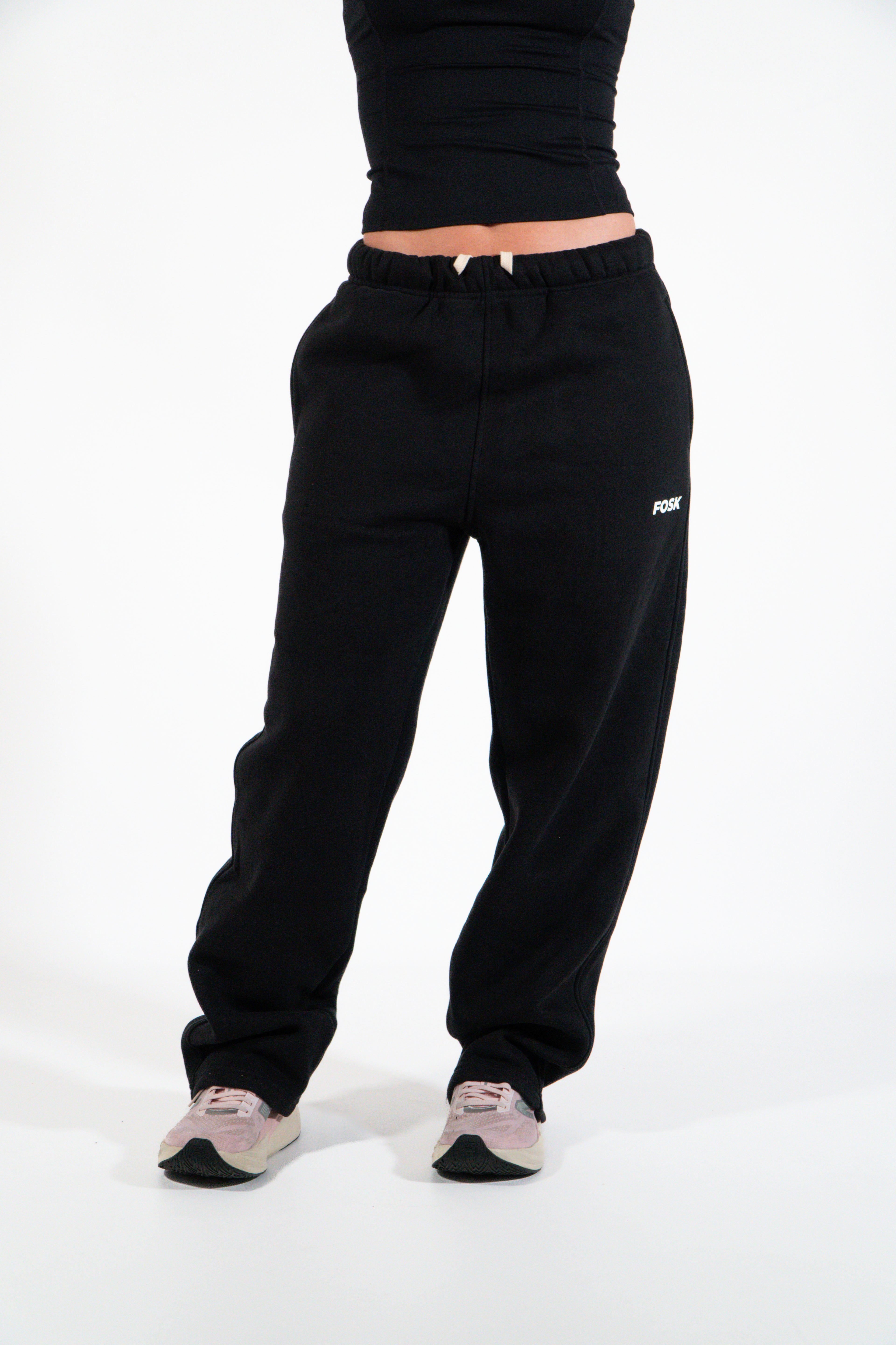 FOSK COZY JOGGER BLACK