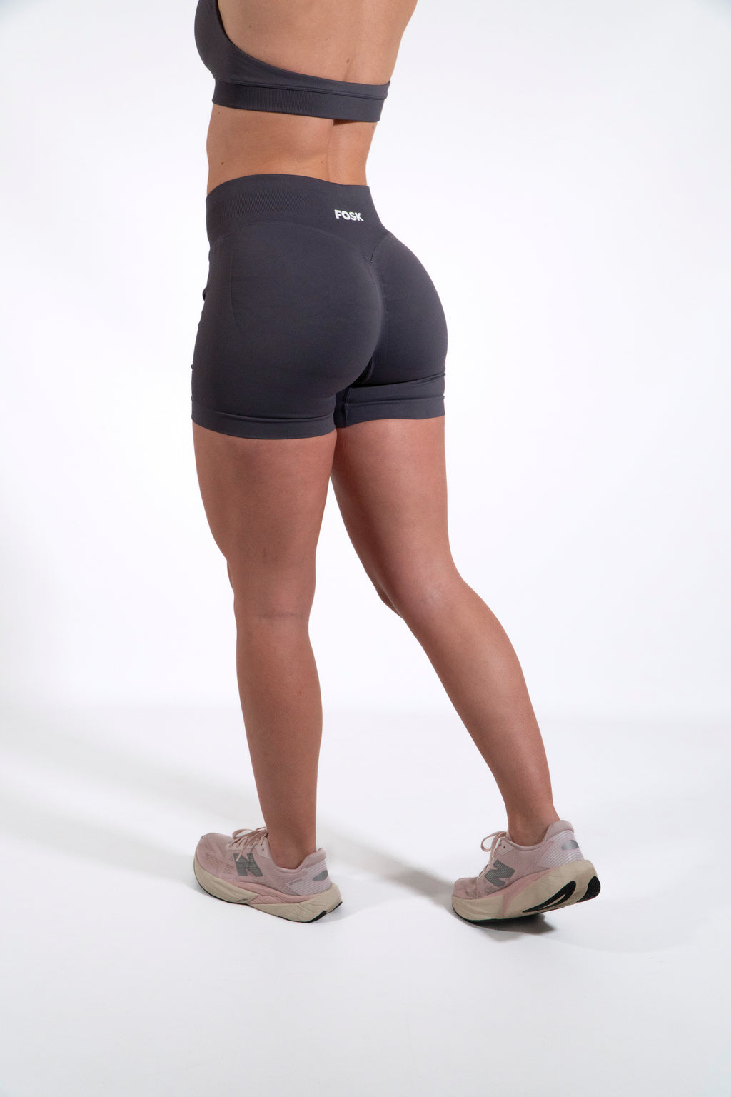 Short Leggins - LAVENDER GREY