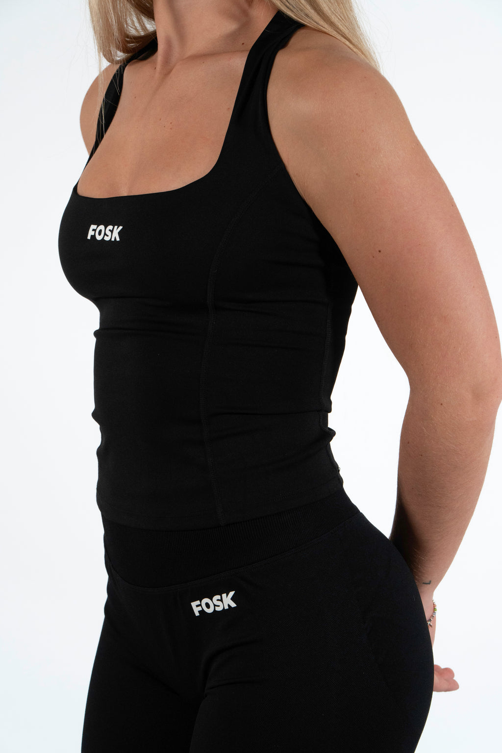 Pilates Top - BLACK
