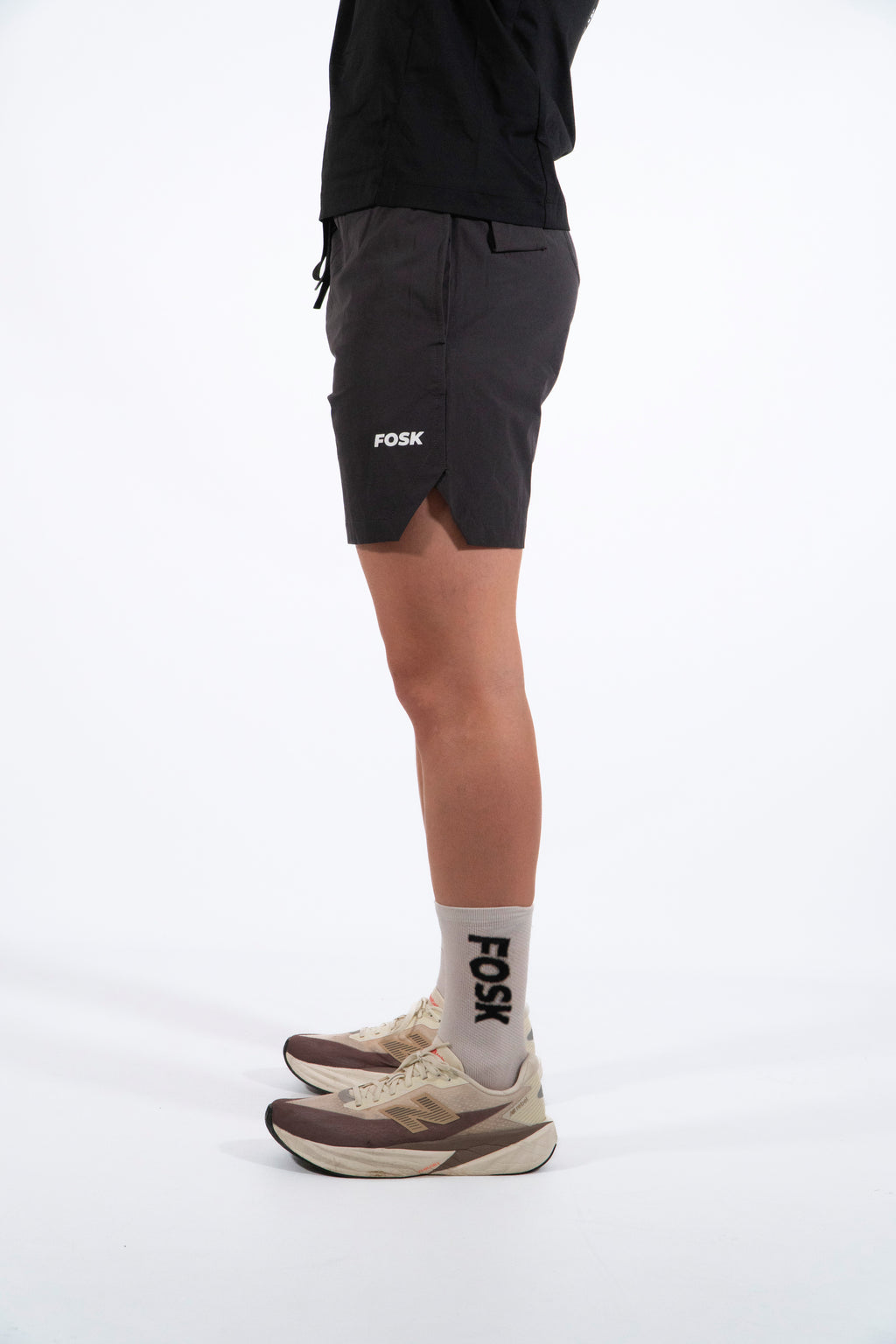 Fitted Shorts - GREY
